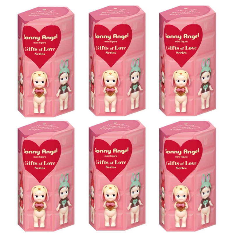 Anime Action Figure Blind Box - Figurines d'Ange Porte-Bonheur en Boîte Mystère