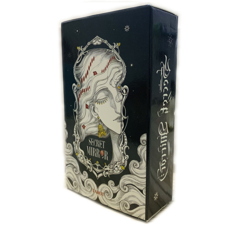 Tarot Cards Deck With Guidebook - Cartes de tarot miroir secret 10x6.3cm,