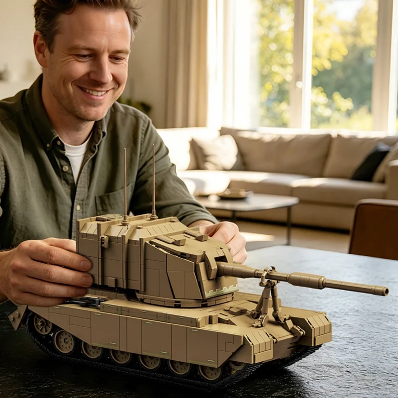Lego Compatible Military Tank - 2080 pièces – Blocs de construction