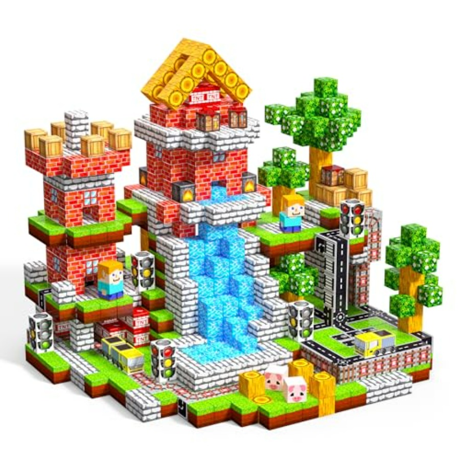 100 blocs magnétiques, ensembl - Magnetic Building Tiles Set 100Pcs avis et prix