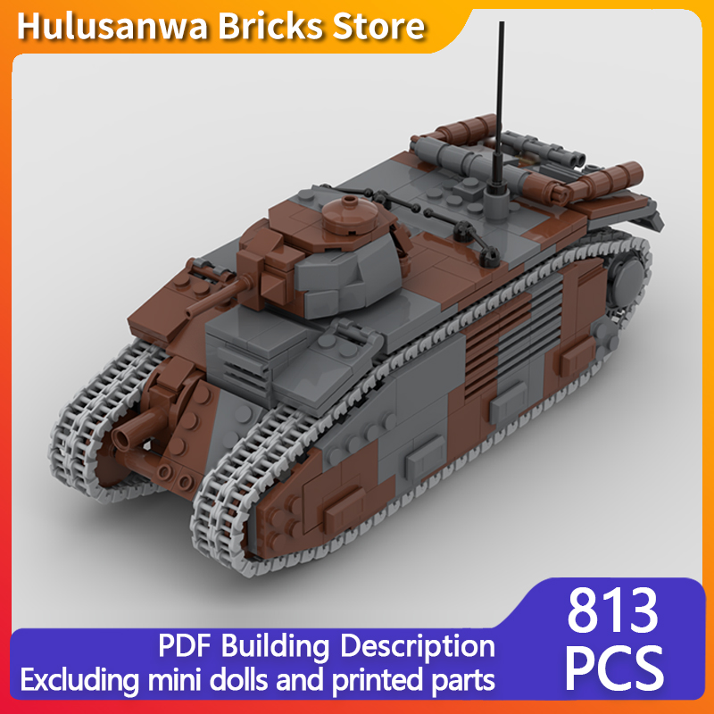 Modèle de chars militaires B1  - Lego Compatible Military Tank avis et prix